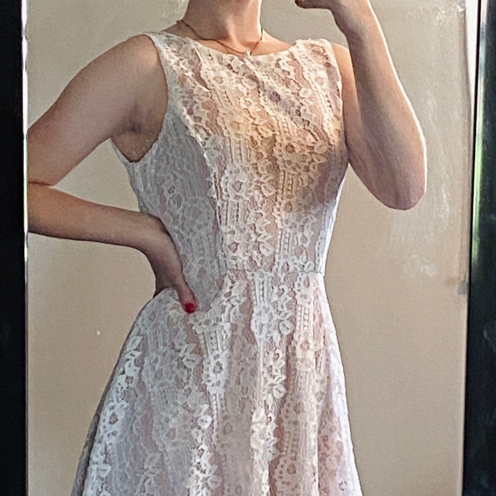 White Lace Dress